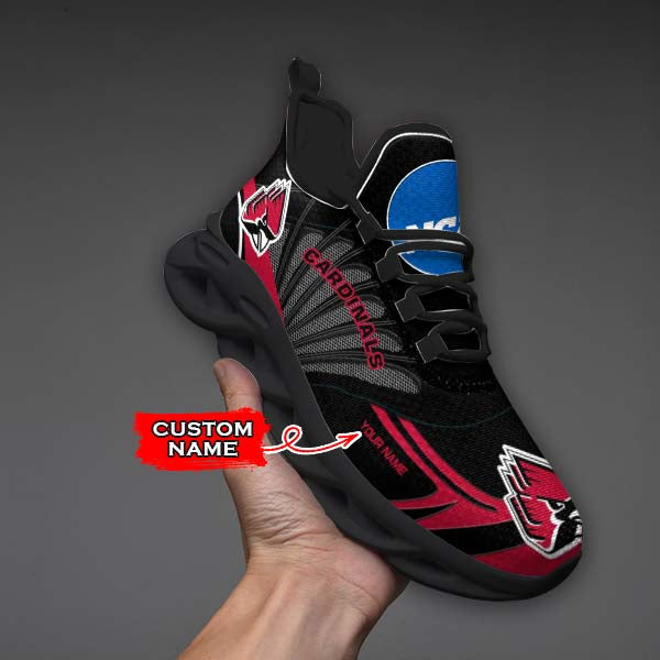 Ideafootwear Ball State Cardinals NCAA Max Soul Shoes Sneakers For Men And Women