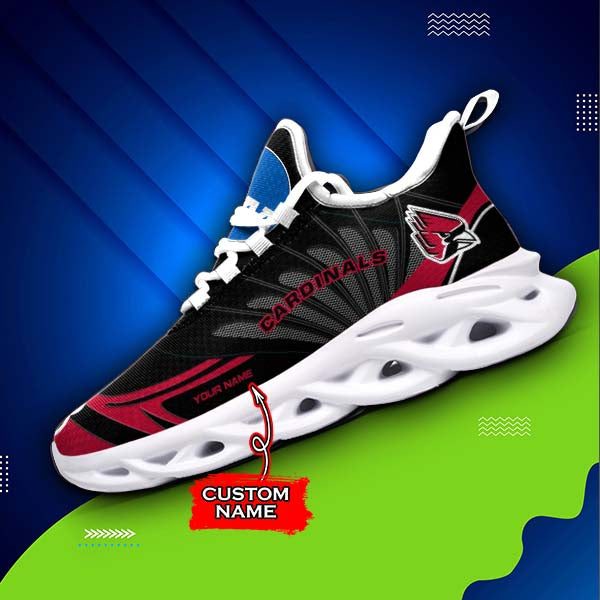Ideafootwear Ball State Cardinals NCAA Max Soul Shoes Sneakers For Men And Women