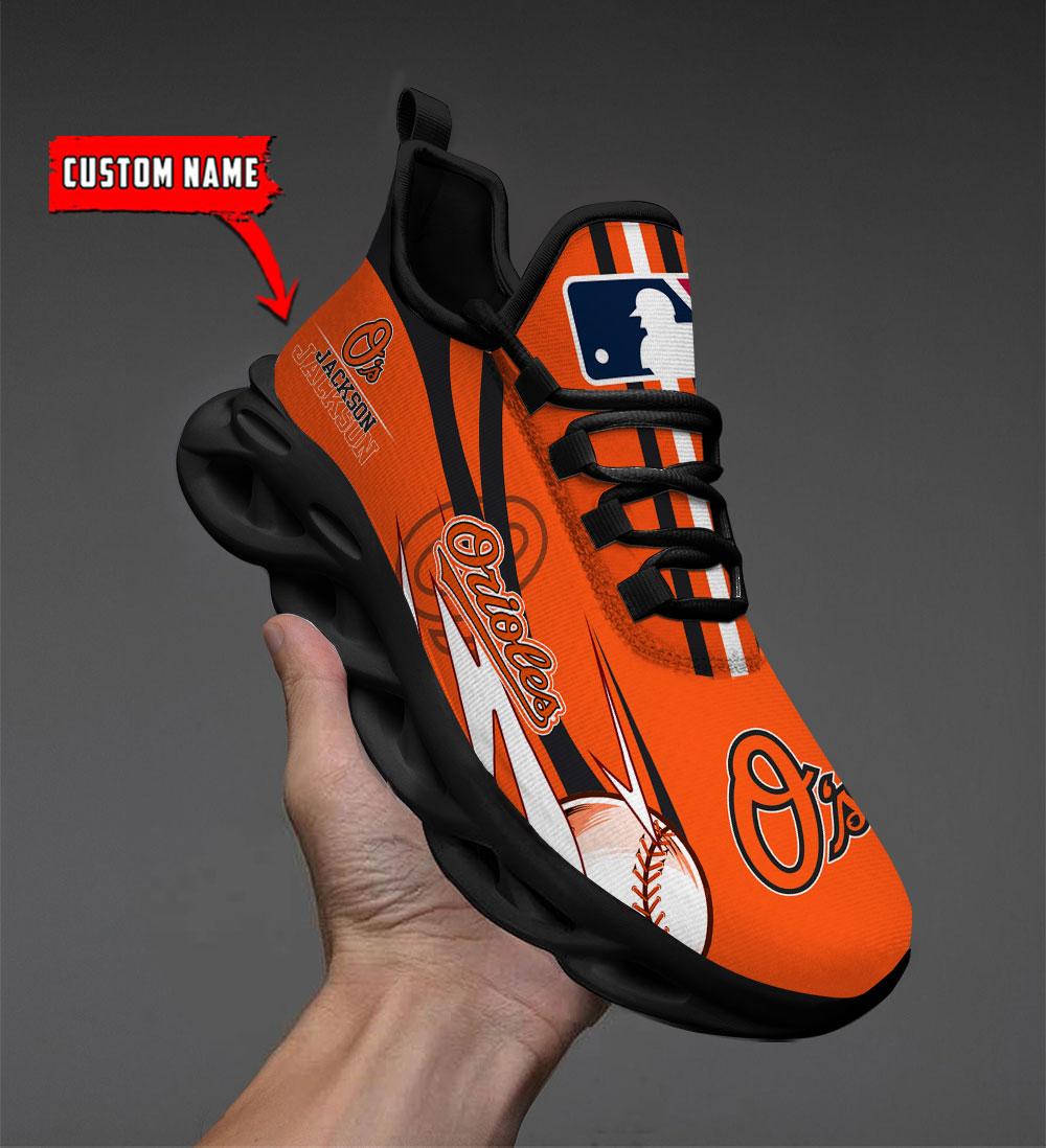 Ideafootwear Baltimore Orioles Max Soul Shoes Sneakers For Men And Women