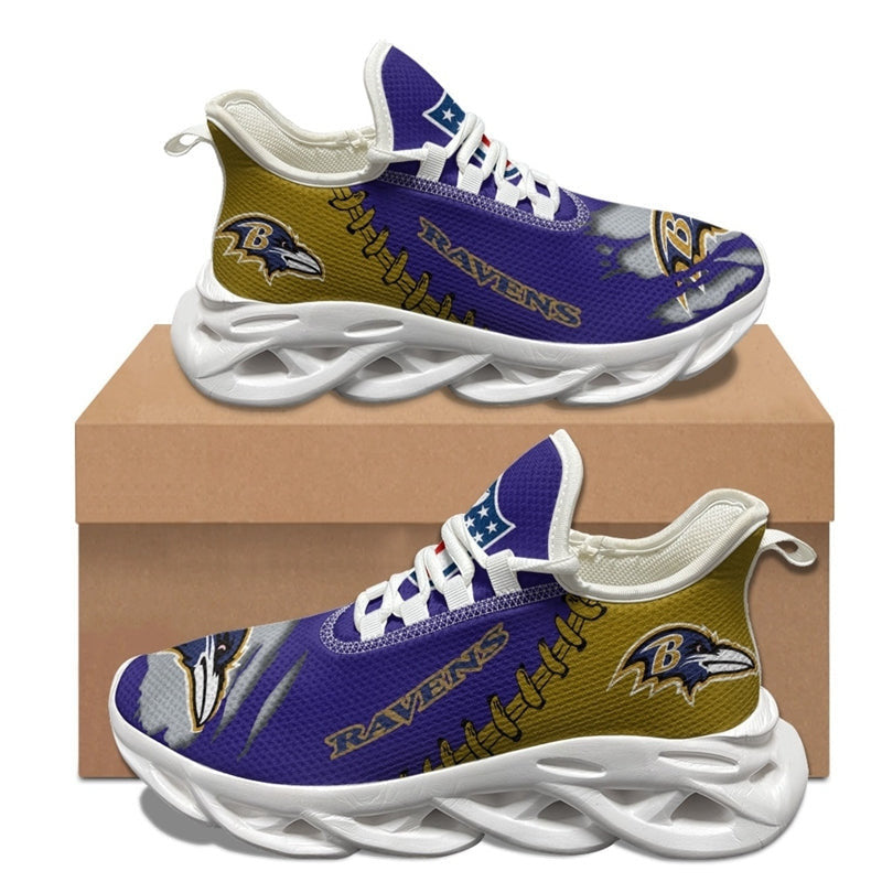 Ideafootwear Baltimore Ravens Max Soul Shoes Sneakers For Men And Women