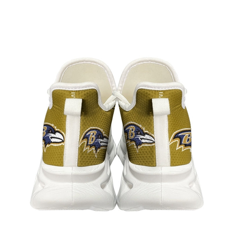 Ideafootwear Baltimore Ravens Max Soul Shoes Sneakers For Men And Women