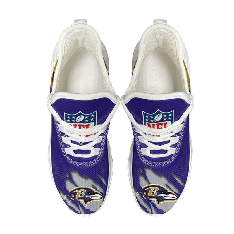 Ideafootwear Baltimore Ravens Max Soul Shoes Sneakers For Men And Women
