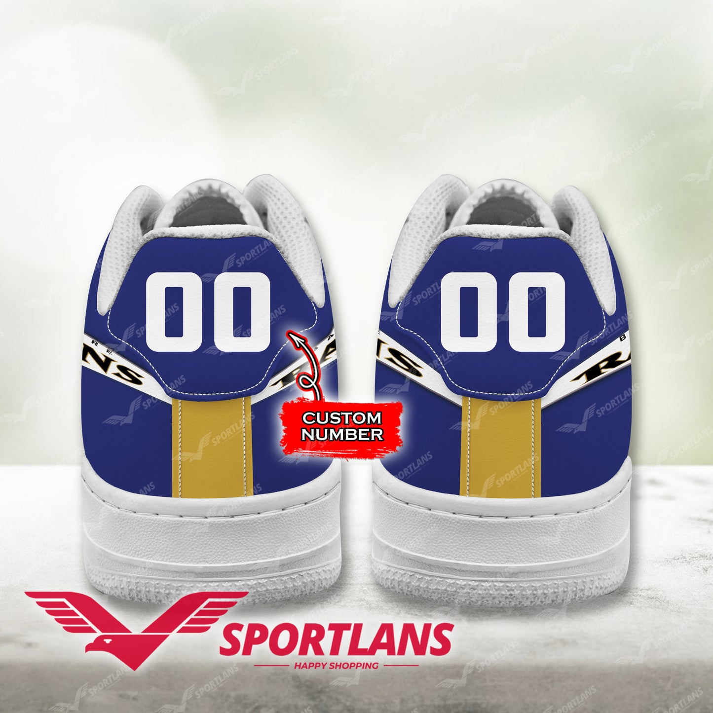 Ideafootwear Baltimore Ravens NFL Air Low-Top Sneakers Shoes For Men And Women