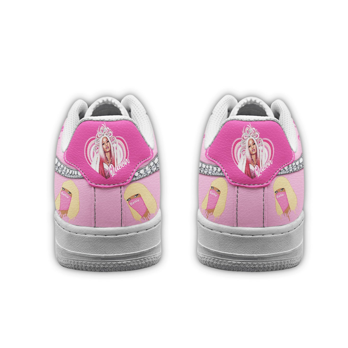 Ideafootwear Barbie Tingz Air Low-Top Sneakers Shoes For Men And Women
