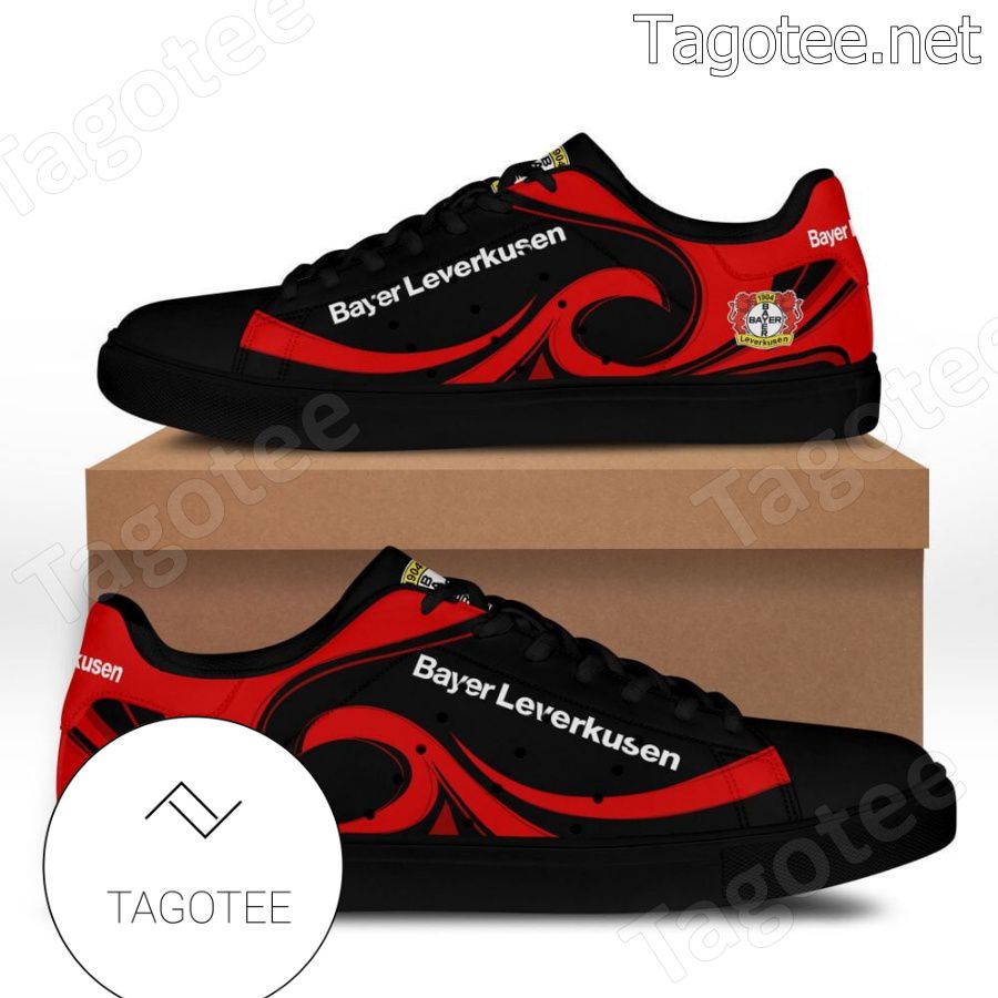 Ideafootwear Bayer 04 Leverkusen Skate Stan Shoes Sneakes For Men And Women
