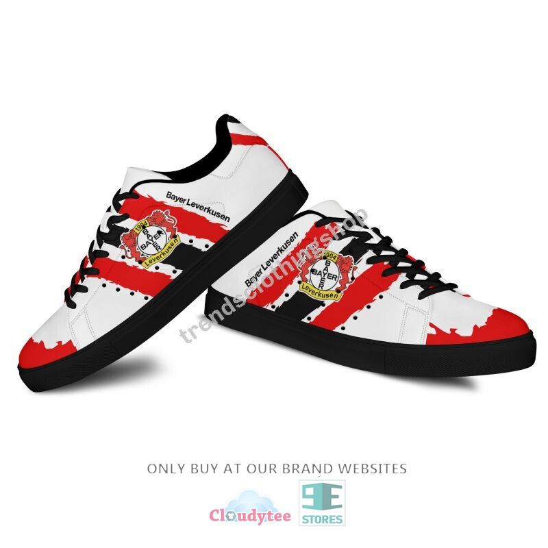 Ideafootwear Bayer 04 Leverkusen Skate Stan Shoes Sneakes For Men And Women