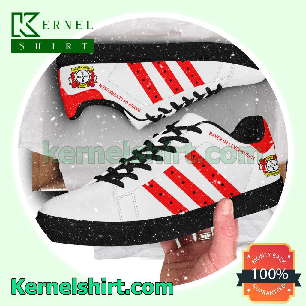 Ideafootwear Bayer 04 Leverkusen Skate Stan Shoes Sneakes For Men And Women
