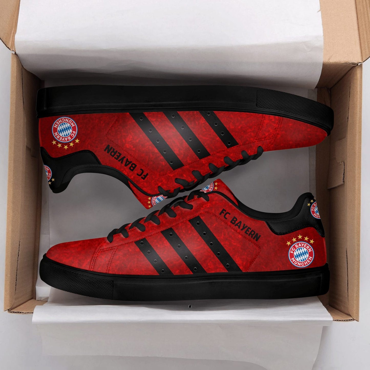 Ideafootwear Bayern Munich Skate Stan Shoes Sneakes For Men And Women