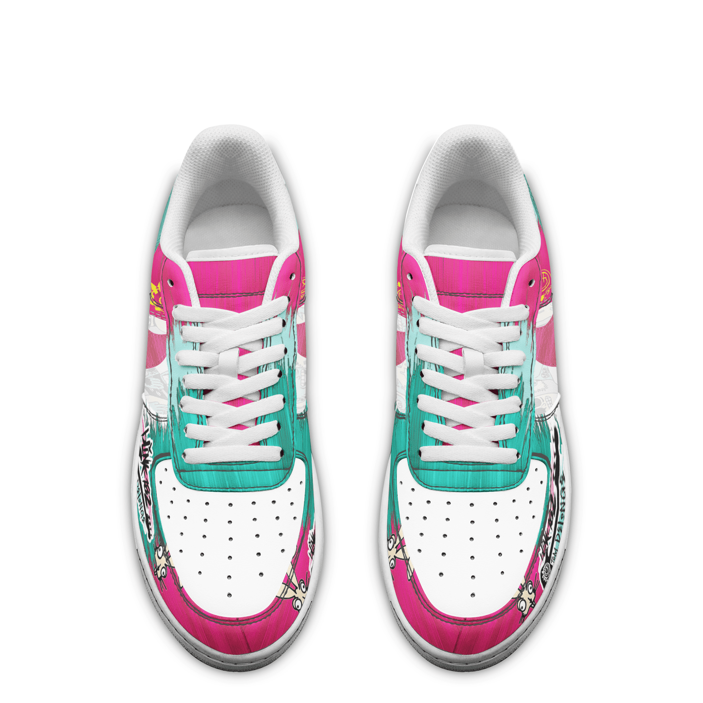 Ideafootwear Blink 182 Air Low-Top Sneakers Shoes For Men And Women