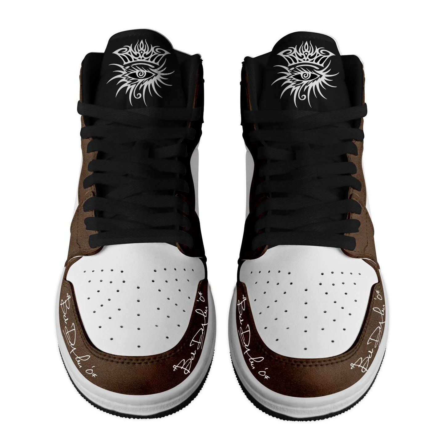 Ideafootwear Bob Dylan AJ1 High Sneakers Shoes For Men And Women