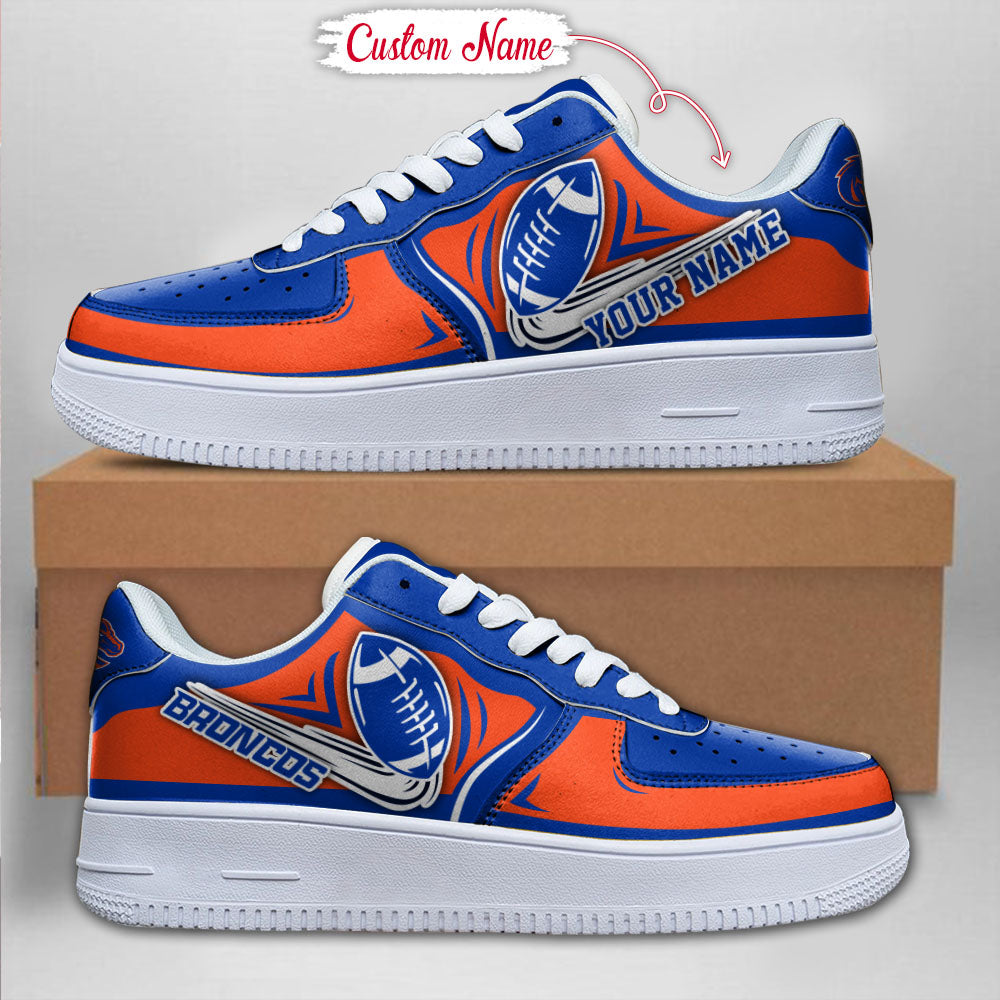 Ideafootwear Boise State Broncos NCAA Air Low-Top Sneakers Shoes For Men And Women