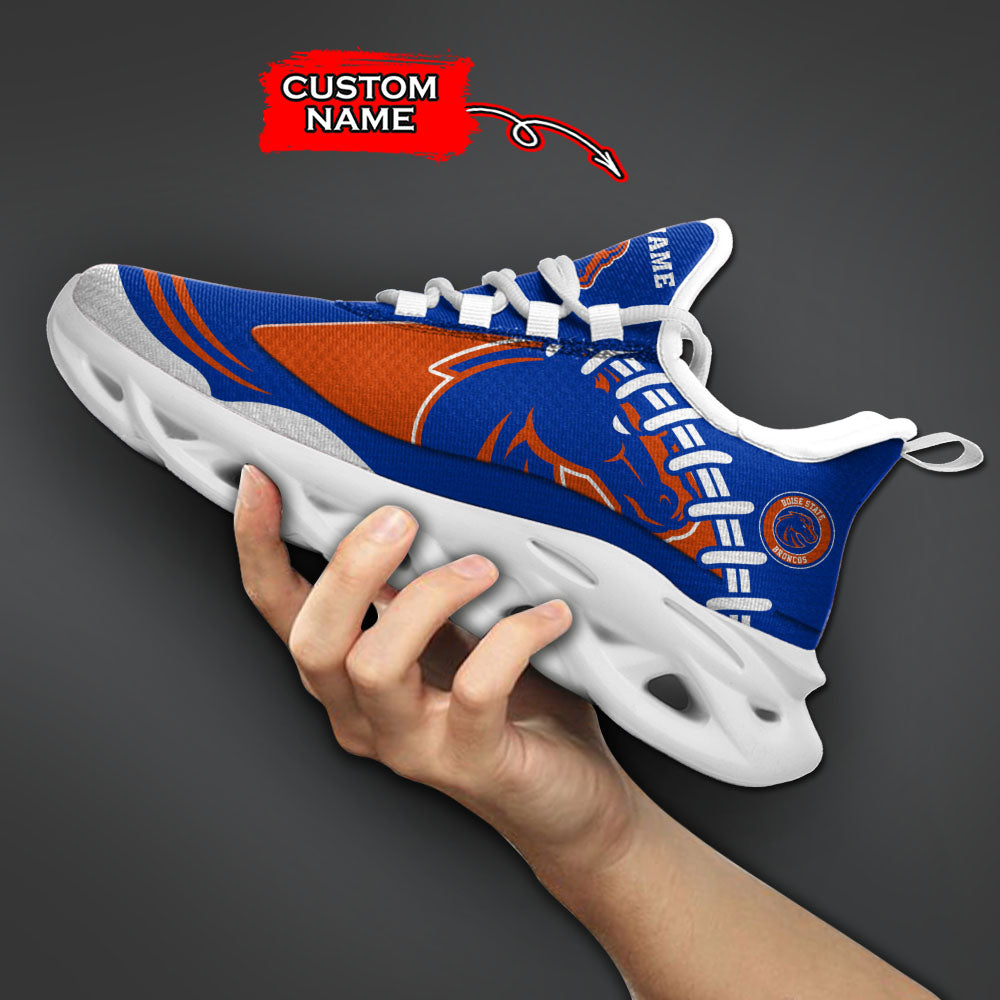 Ideafootwear Boise State Broncos NCAA Max Soul Shoes Sneakers For Men And Women