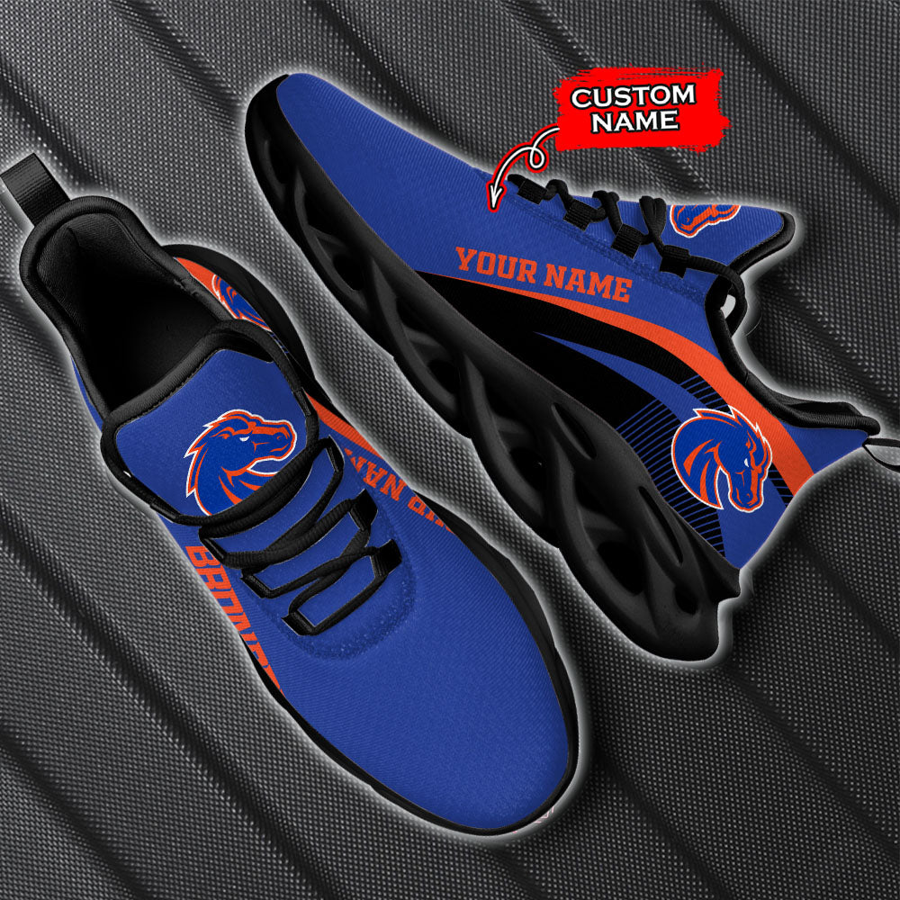 Ideafootwear Boise State Broncos NCAA Max Soul Shoes Sneakers For Men And Women