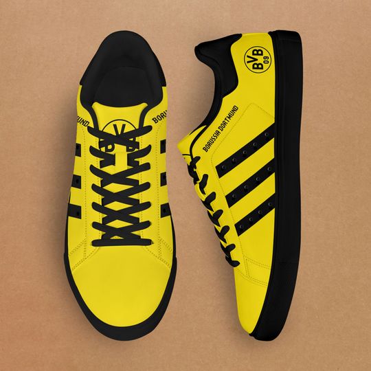 Ideafootwear Borussia Dortmund Skate Stan Shoes Sneakes For Men And Women