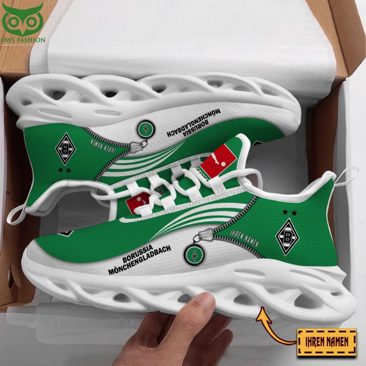 Ideafootwear Borussia Monchengladbach Max Soul Shoes Sneakers For Men And Women