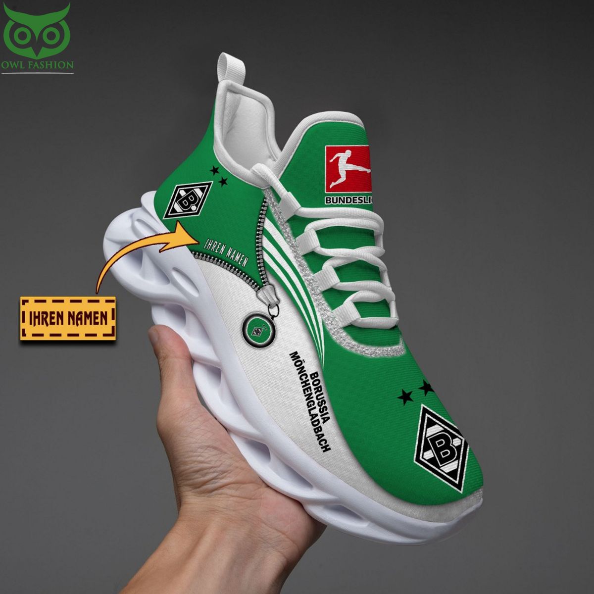 Ideafootwear Borussia Monchengladbach Max Soul Shoes Sneakers For Men And Women