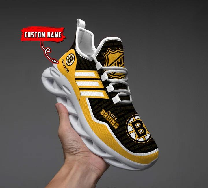 Ideafootwear Boston Bruins Max Soul Shoes Sneakers For Men And Women
