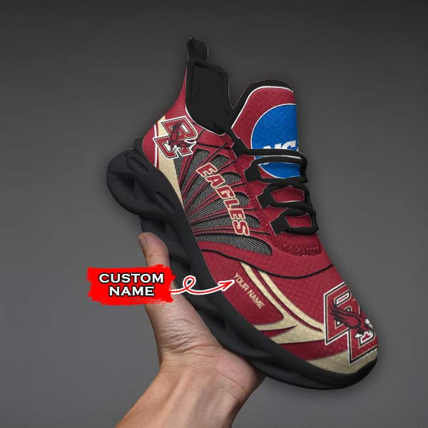 Ideafootwear Boston College Eagles NCAA Max Soul Shoes Sneakers For Men And Women