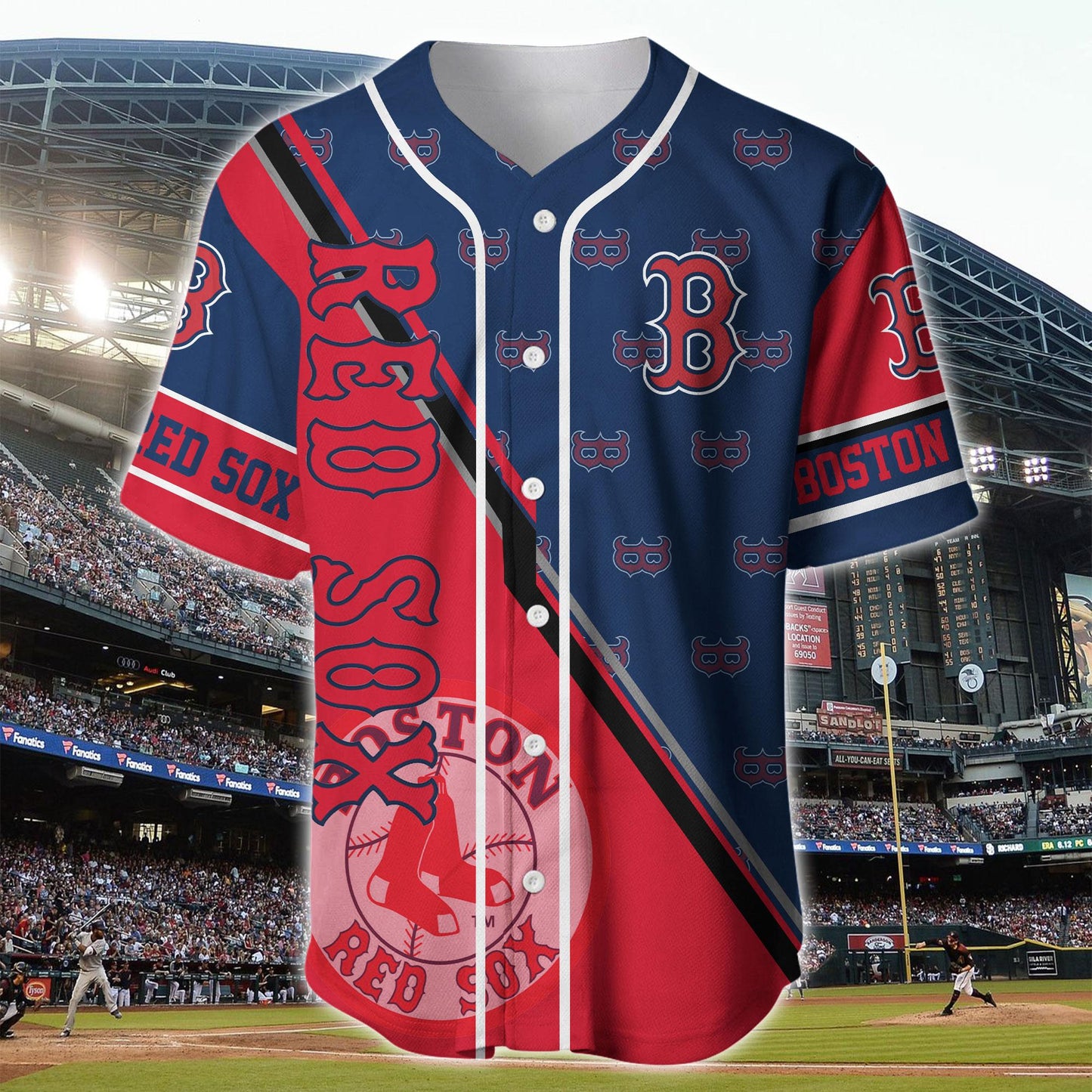 Ideafootwear Boston Red Sox Max Soul Shoes Sneakers For Men And Women