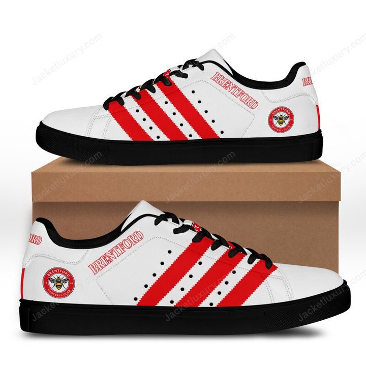 Ideafootwear Brentford FC Skate Stan Shoes Sneakes For Men And Women