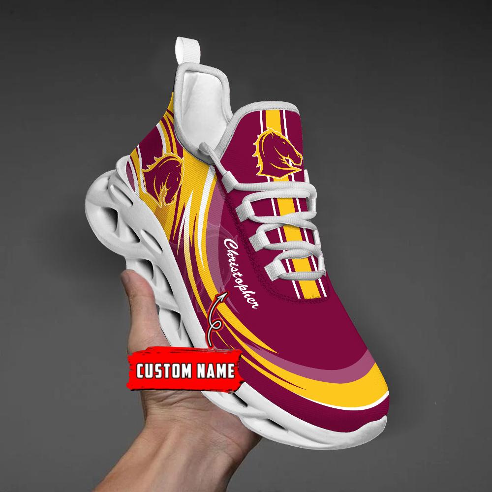Ideafootwear Brisbane Broncos Max Soul Shoes Sneakers For Men And Women