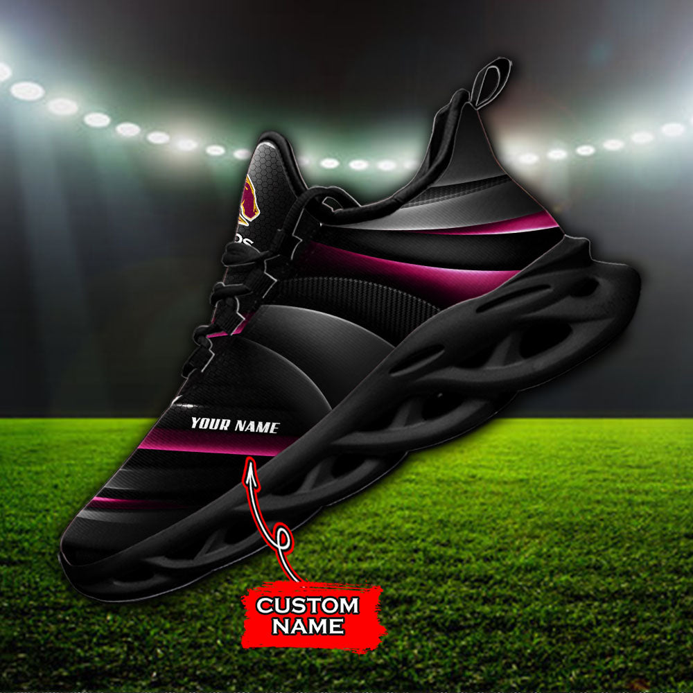 Ideafootwear Brisbane Broncos NRL Max Soul Shoes Sneakers For Men And Women