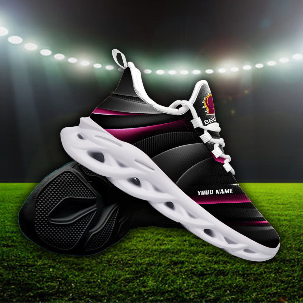 Ideafootwear Brisbane Broncos NRL Max Soul Shoes Sneakers For Men And Women