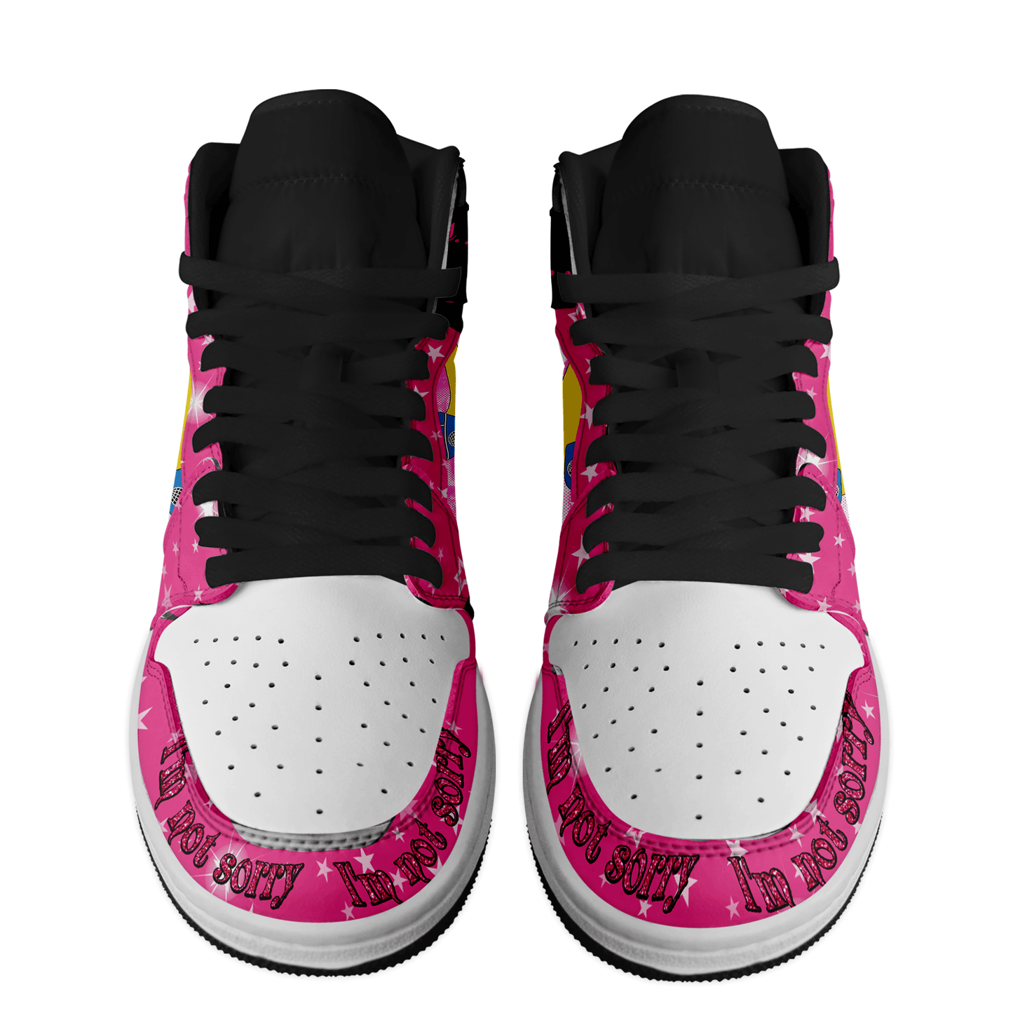 Ideafootwear Britney Spears AJ1 High Sneakers Shoes For Men And Women