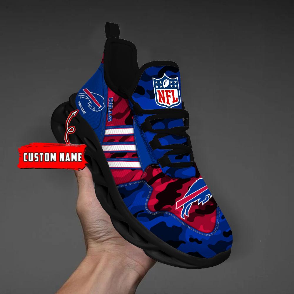 Ideafootwear Buffalo Bills Max Soul Shoes Sneakers For Men And Women