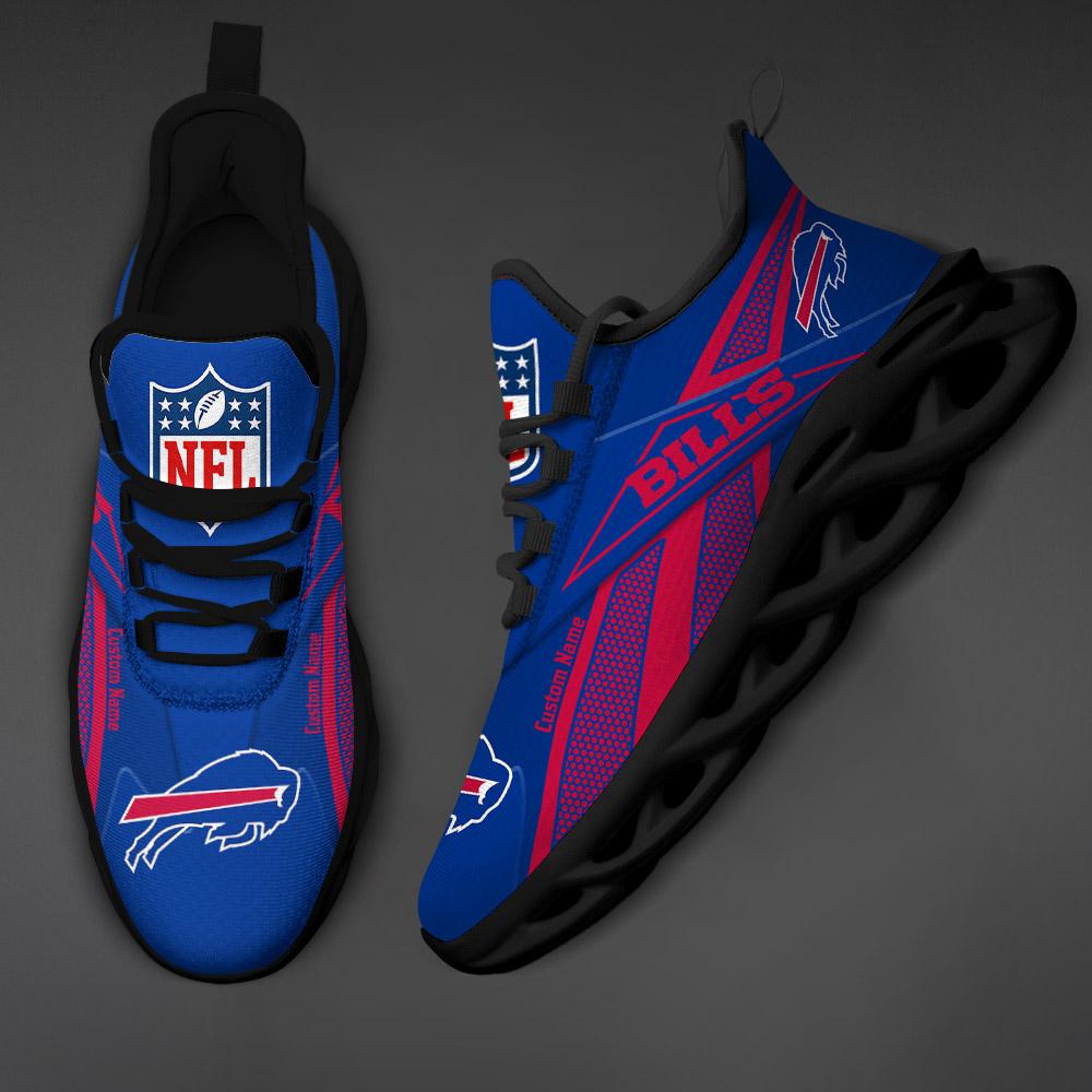Ideafootwear Buffalo Bills Max Soul Shoes Sneakers For Men And Women