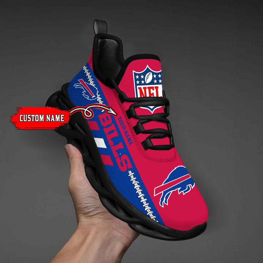 Ideafootwear Buffalo Bills Max Soul Shoes Sneakers For Men And Women