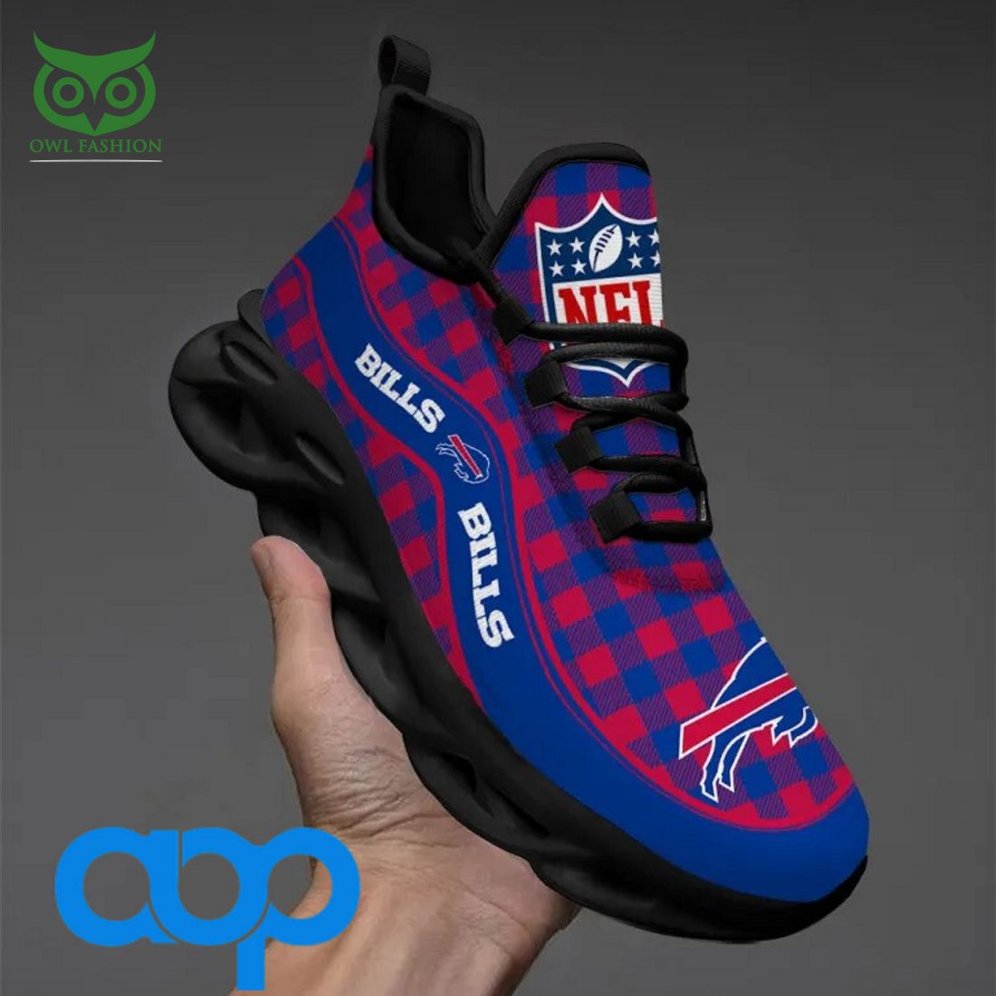 Ideafootwear Buffalo Bills Max Soul Shoes Sneakers For Men And Women