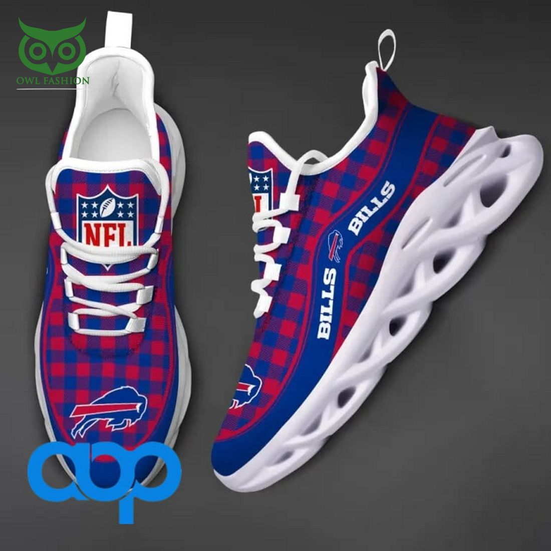 Ideafootwear Buffalo Bills Max Soul Shoes Sneakers For Men And Women