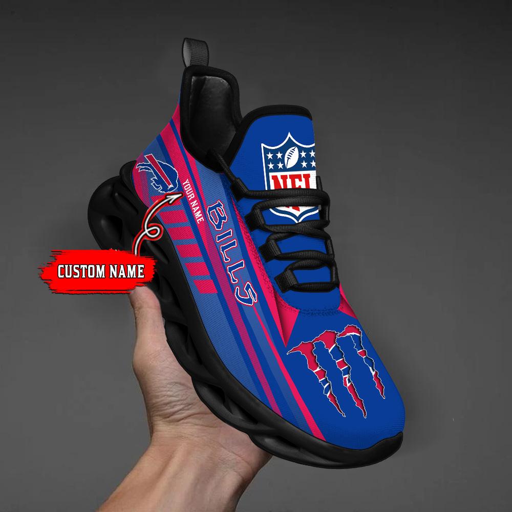 Ideafootwear Buffalo Bills Max Soul Shoes Sneakers For Men And Women