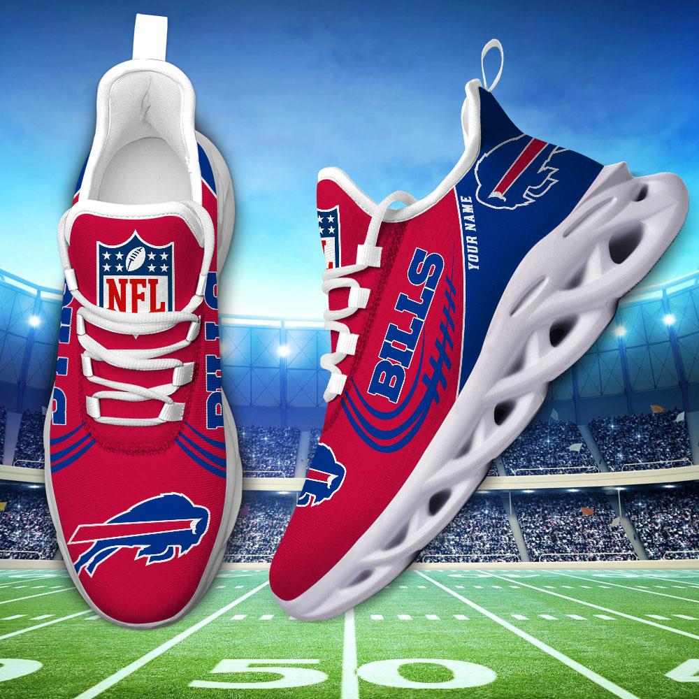 Ideafootwear Buffalo Bills Max Soul Shoes Sneakers For Men And Women