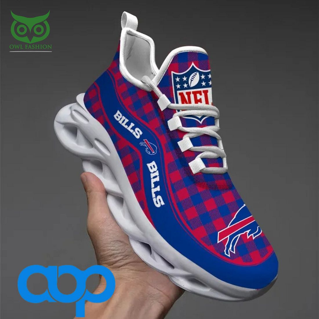Ideafootwear Buffalo Bills Max Soul Shoes Sneakers For Men And Women