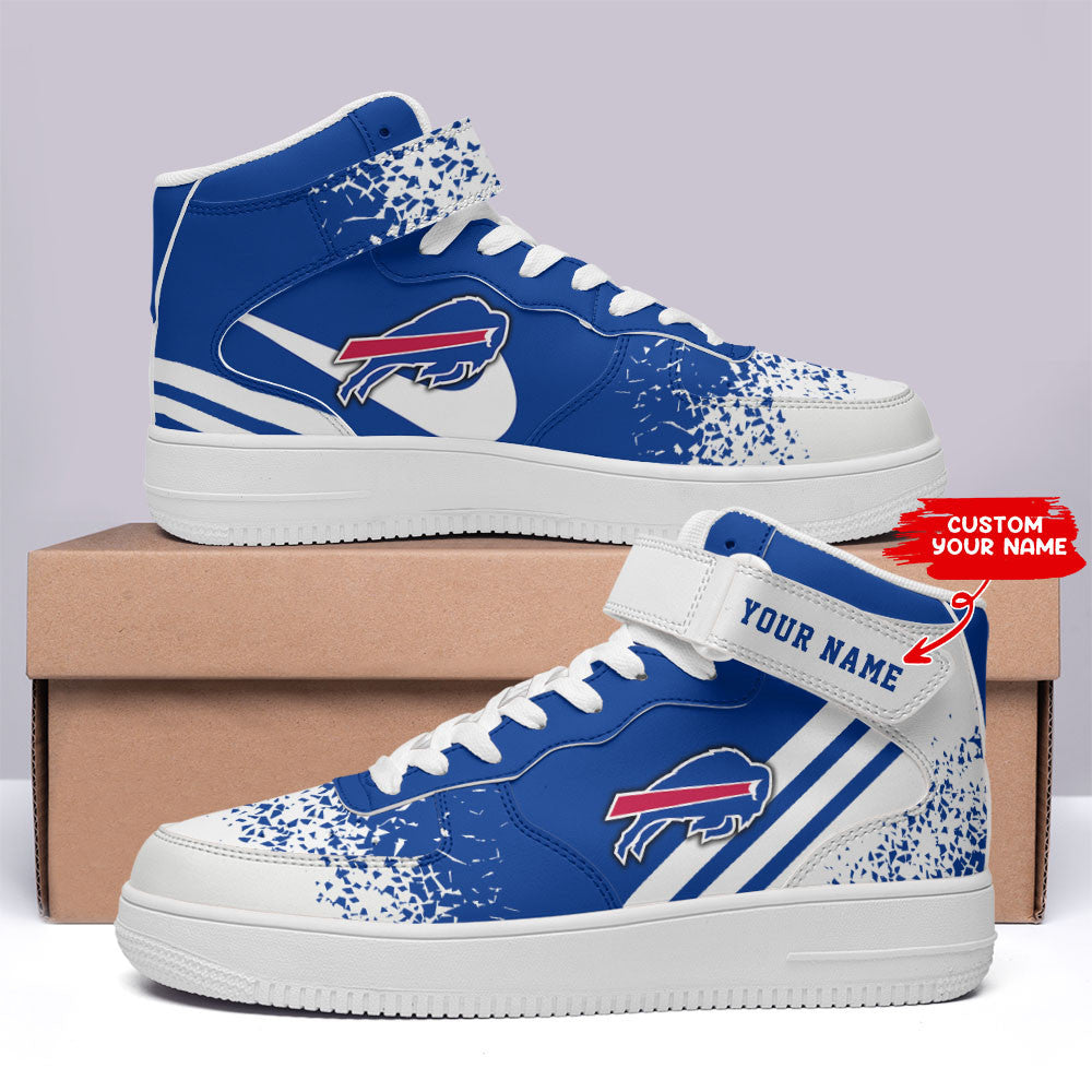 Ideafootwear Buffalo Bills NFL Air Low-Top Sneakers Shoes For Men And Women