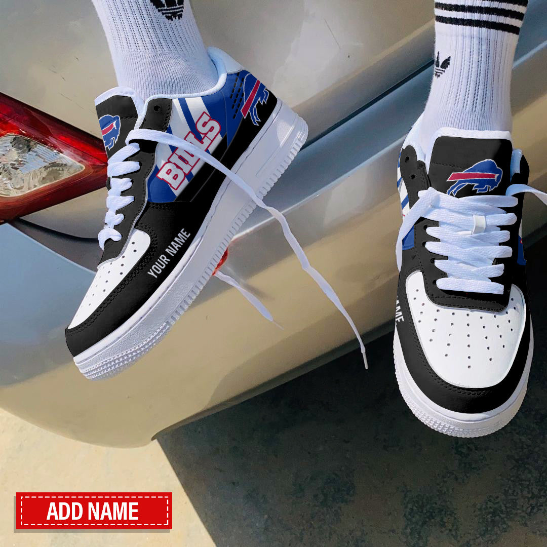 Ideafootwear Buffalo Bills NFL Air Low-Top Sneakers Shoes For Men And Women