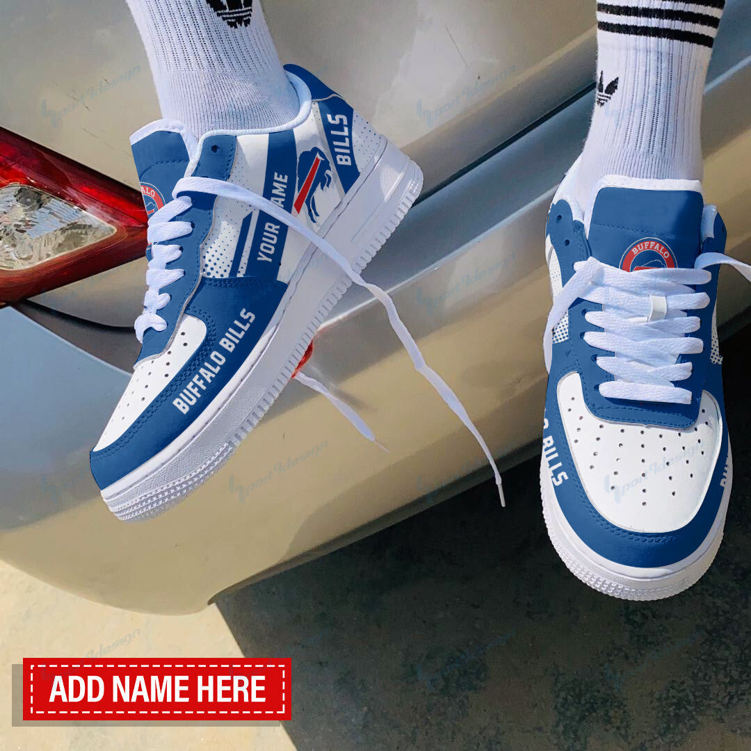 Ideafootwear Buffalo Bills NFL Air Low-Top Sneakers Shoes For Men And Women