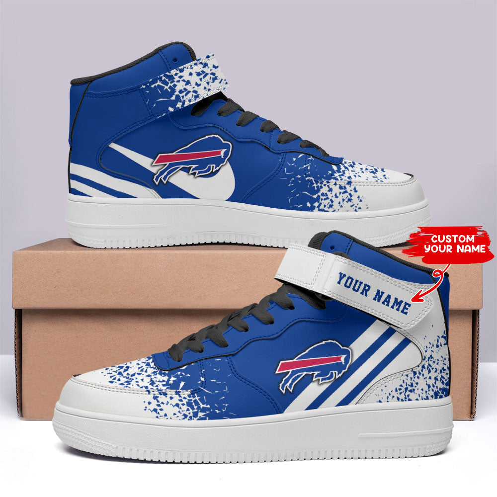 Ideafootwear Buffalo Bills NFL Air Low-Top Sneakers Shoes For Men And Women