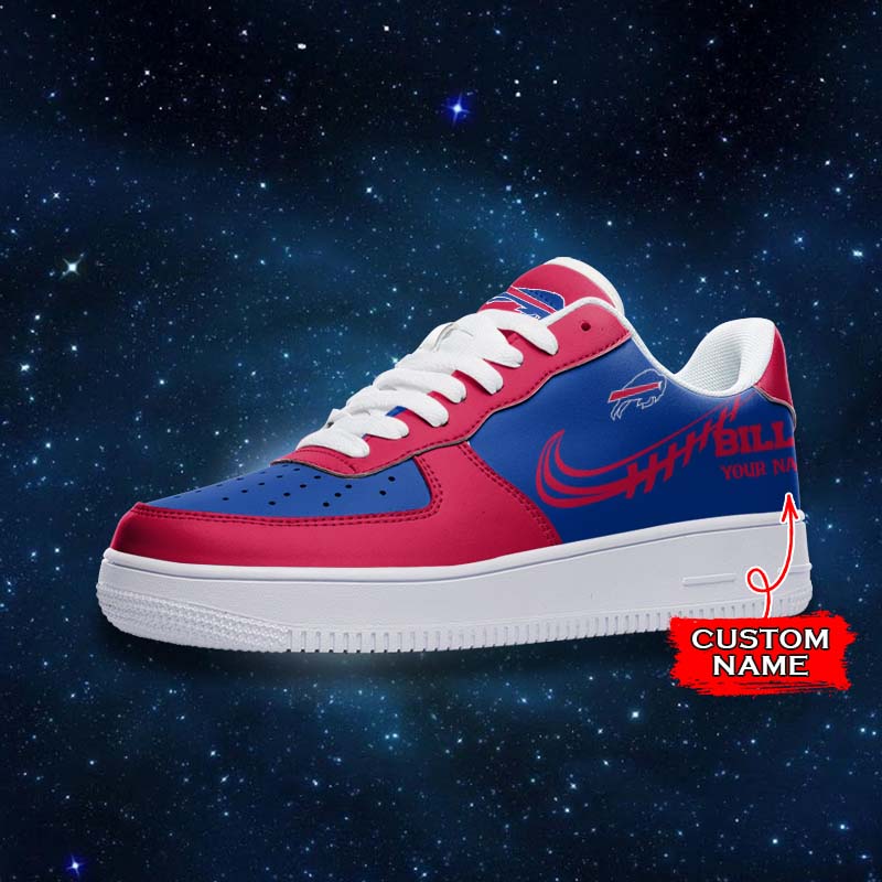 Ideafootwear Buffalo Bills NFL Air Low-Top Sneakers Shoes For Men And Women