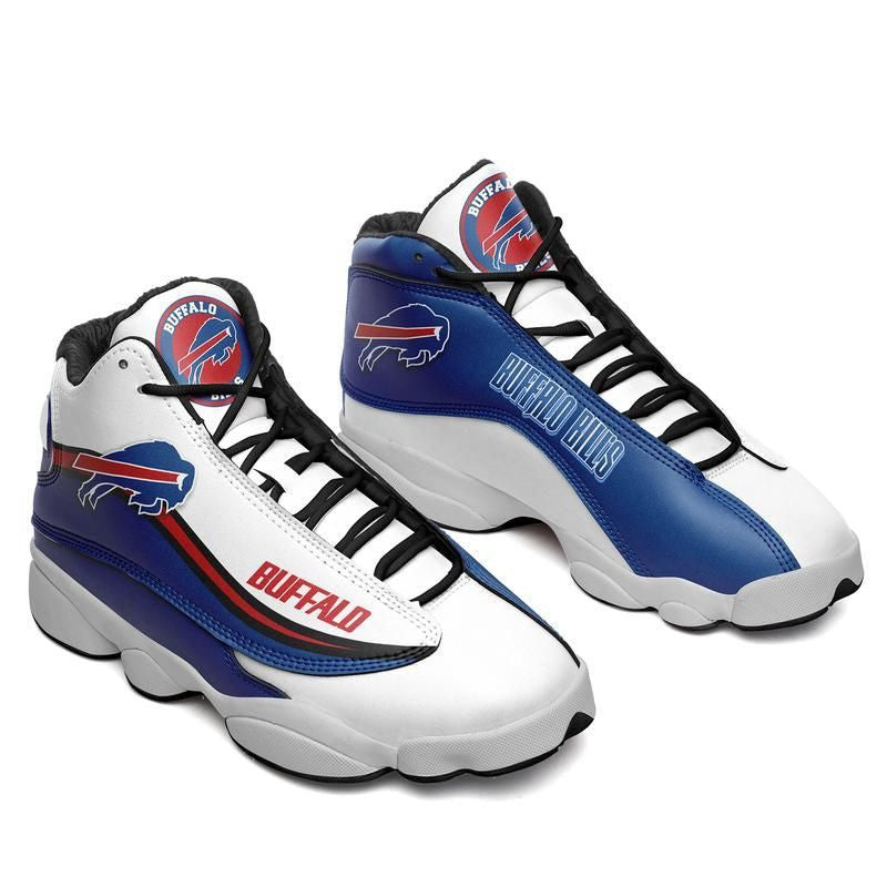 Ideafootwear Buffalo Bills NFL AJ13 Sneakers Shoes For Men And Women