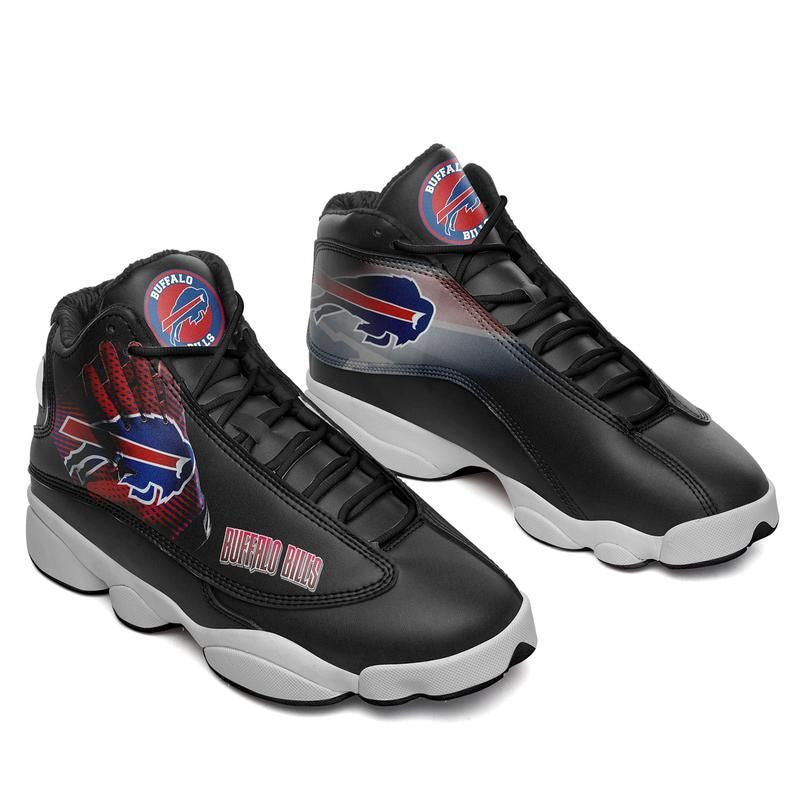Ideafootwear Buffalo Bills NFL AJ13 Sneakers Shoes For Men And Women