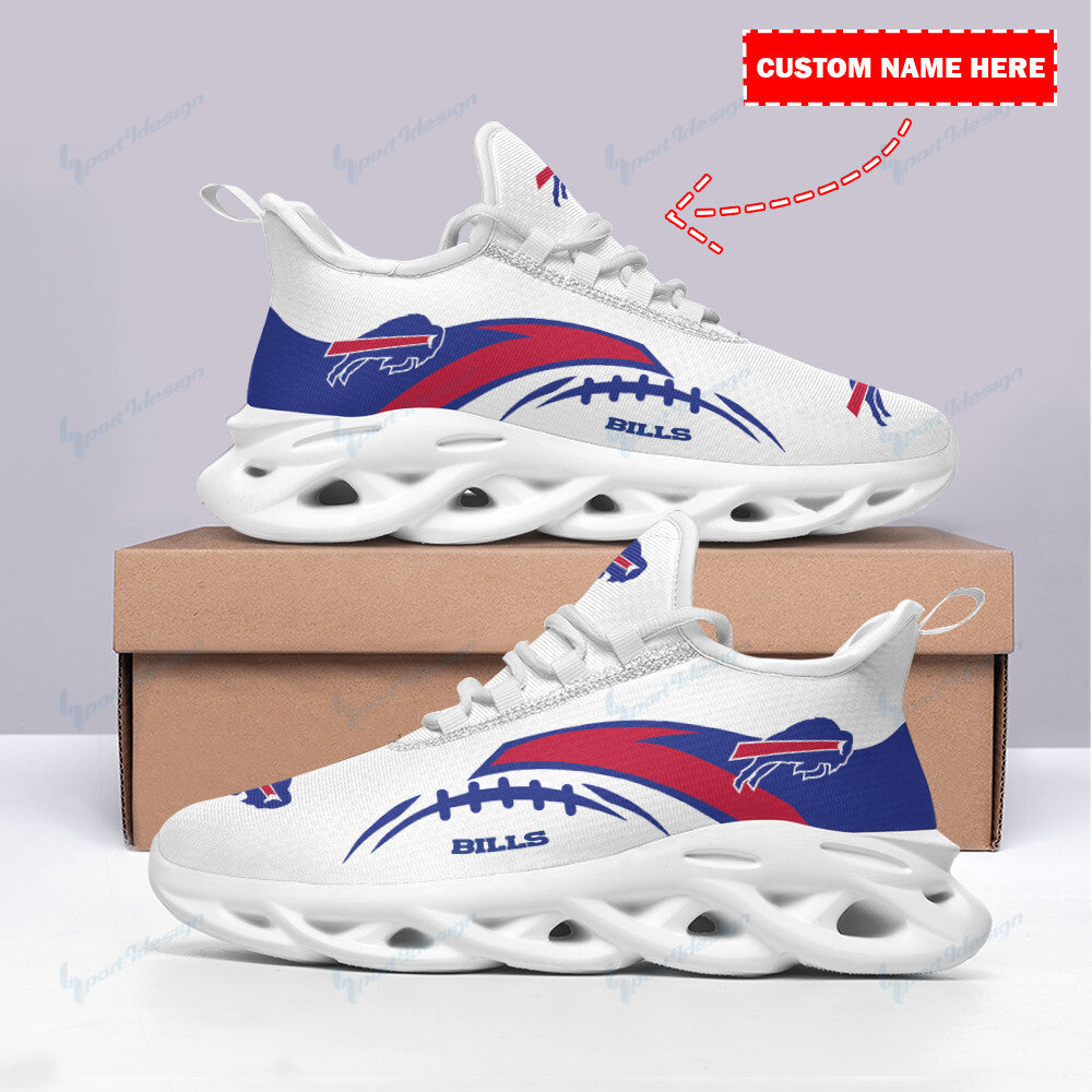 Ideafootwear Buffalo Bills NFL Max Soul Shoes Sneakers For Men And Women