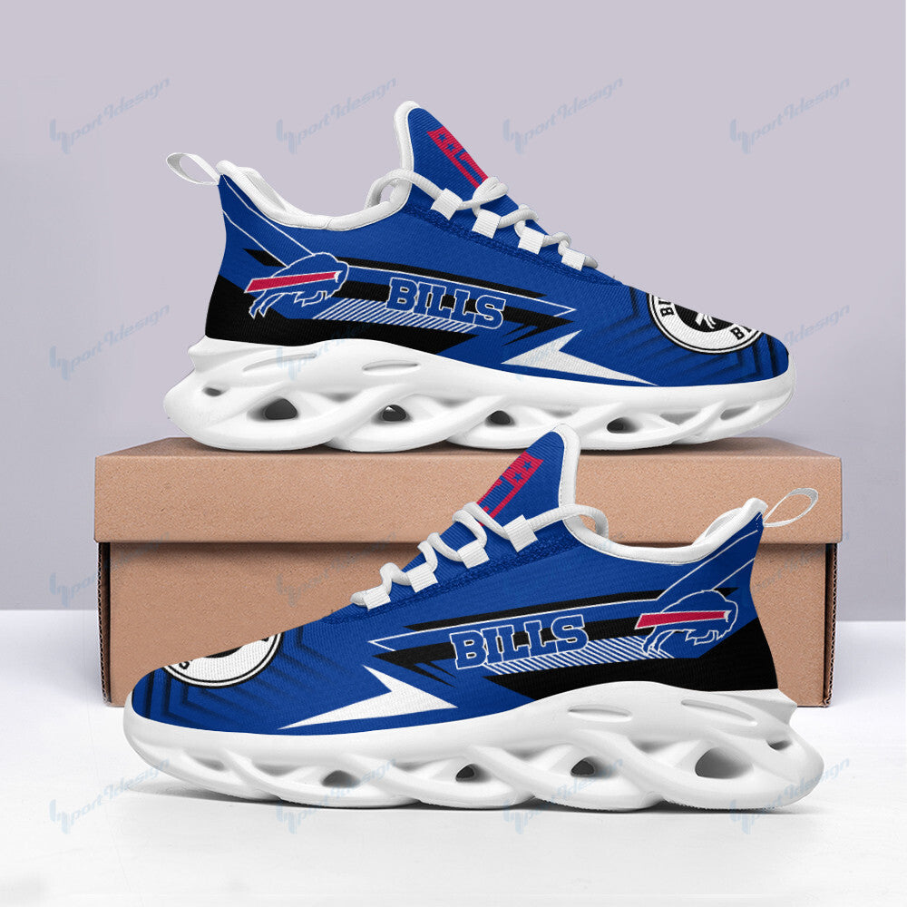 Ideafootwear Buffalo Bills NFL Max Soul Shoes Sneakers For Men And Women