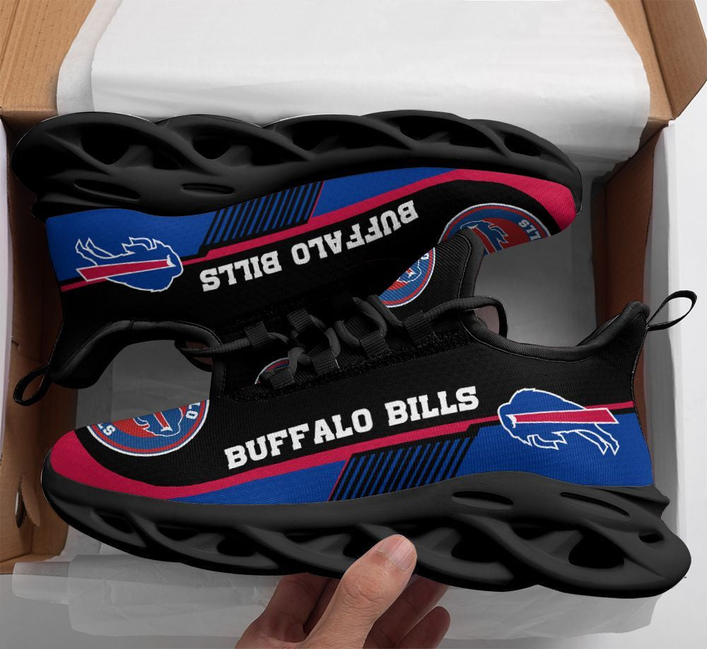 Ideafootwear Buffalo Bills NFL Max Soul Shoes Sneakers For Men And Women