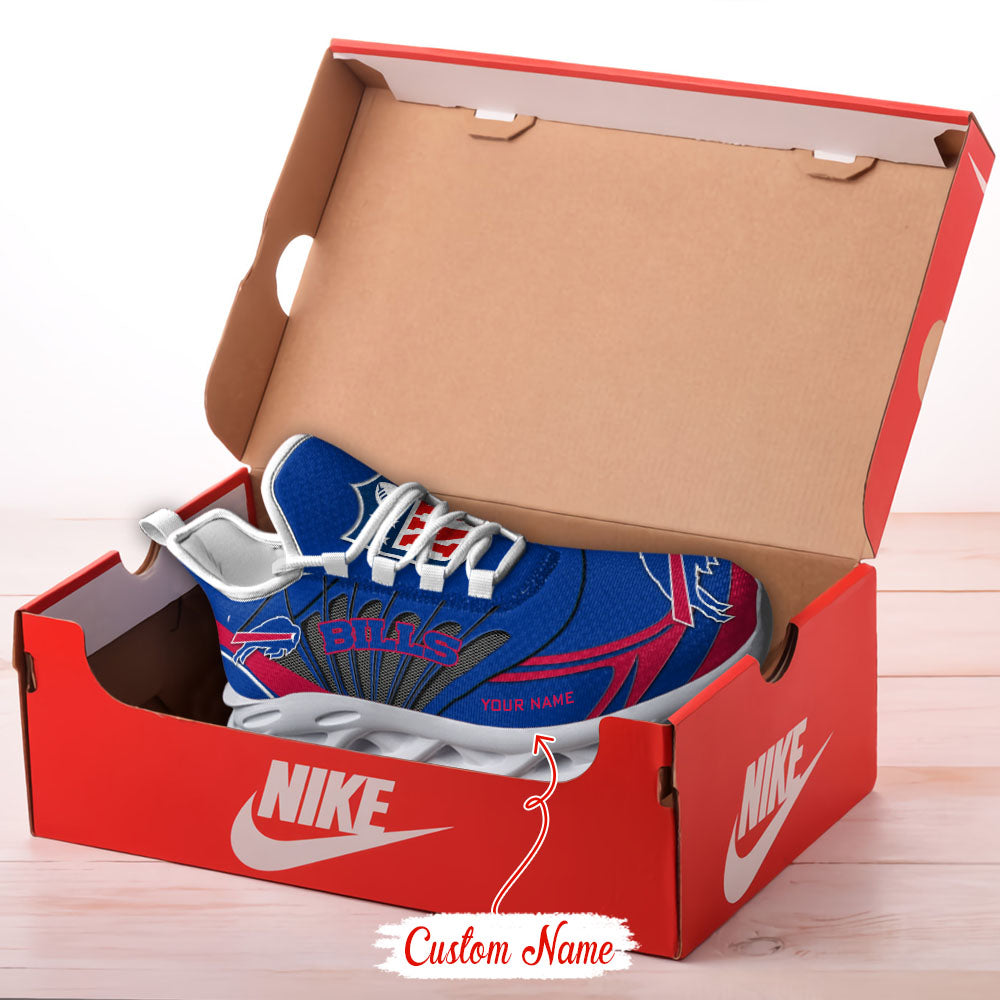 Ideafootwear Buffalo Bills NFL Max Soul Shoes Sneakers For Men And Women