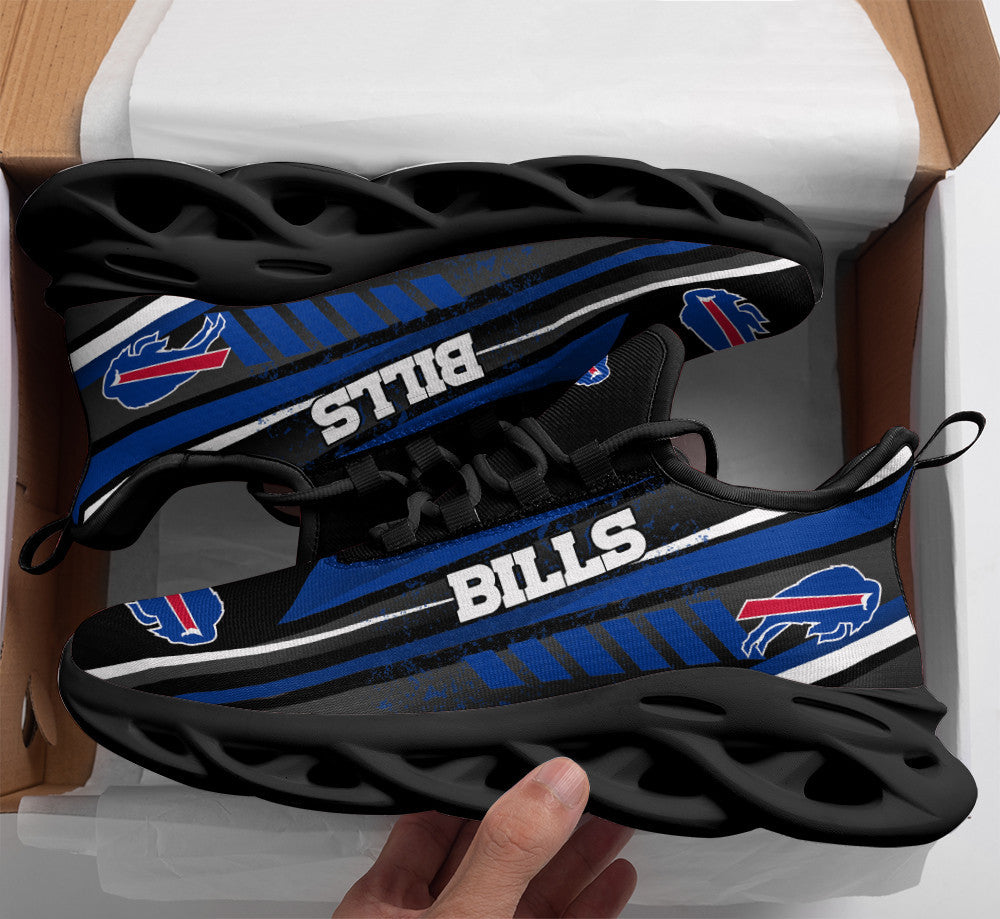 Ideafootwear Buffalo Bills NFL Max Soul Shoes Sneakers For Men And Women