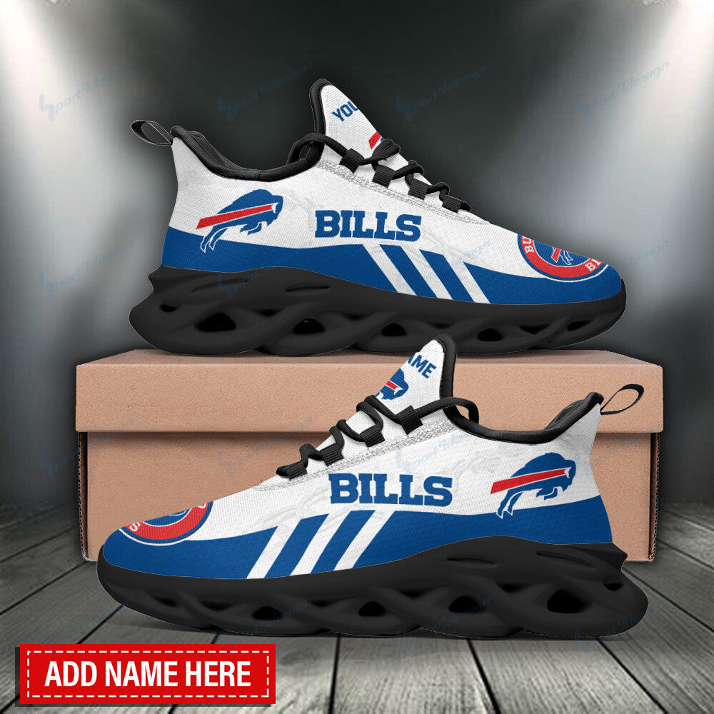 Ideafootwear Buffalo Bills NFL Max Soul Shoes Sneakers For Men And Women