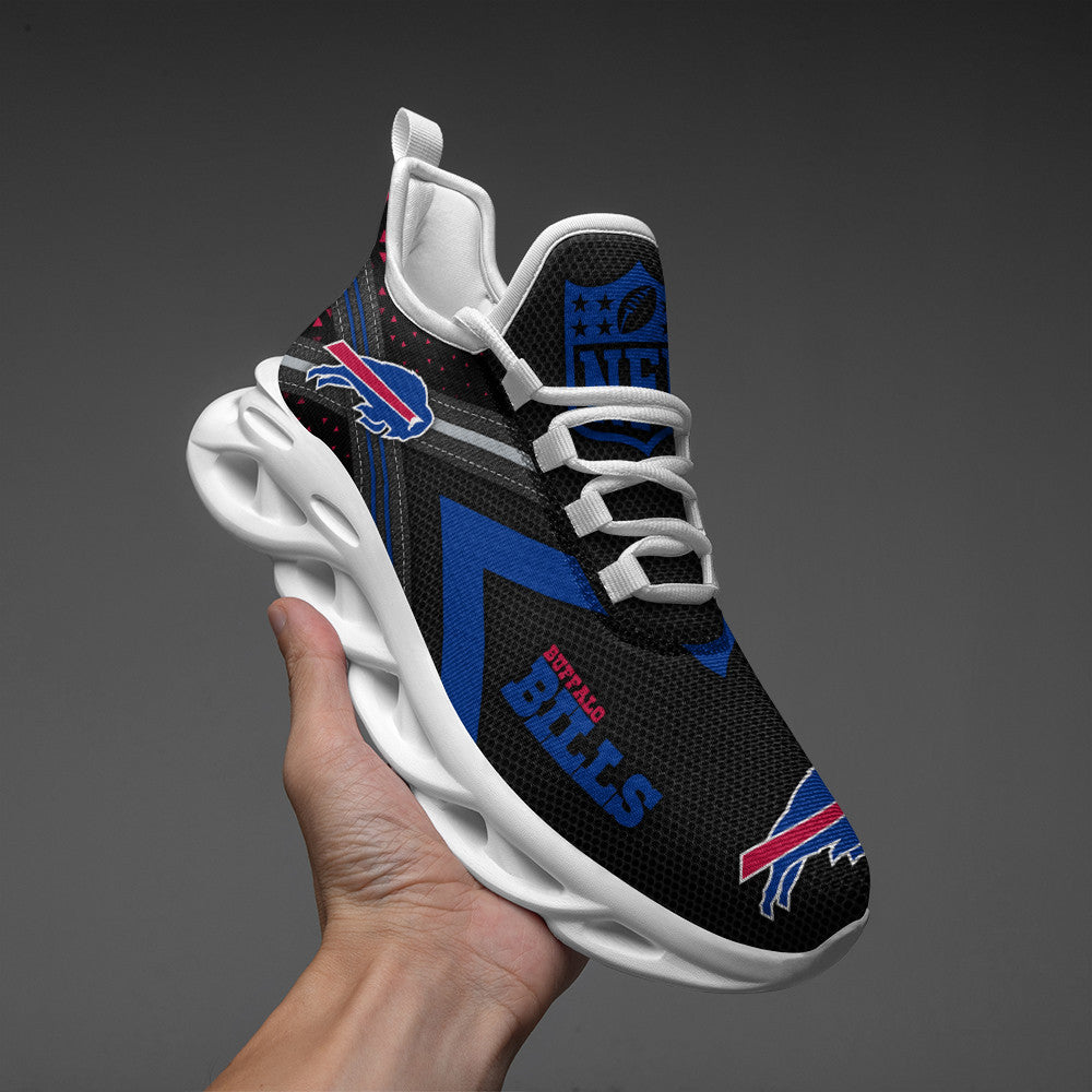 Ideafootwear Buffalo Bills NFL Max Soul Shoes Sneakers For Men And Women